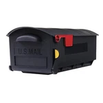 Architectural Mailboxes Patriot Plastic, Large, Post-mount In Black. Fixed Price $27.99.