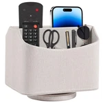 Leather Remote Control Holder 360 Degree Spinning,desk Rotating Organizer/cad.... Fixed Price $32.17.