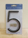 Hillman Black Metal Inch House Number 5, Model 843195. Fixed Price $9.99.