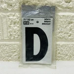 New Pack Of 10 Hy-ko Vinyl 3 In. Reflective Adhesive Letter "d" RV-50/D. Fixed Price $9.95.
