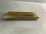 Baldwin 0017031 Unlaquered Letter Box Plate, Bright Brass. Fixed Price $143.99.