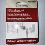 Gate House Cabinet & Drawer Lock Set #0252837 New Sealed. Fixed Price $5.00.