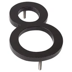 Montague Metal Products MHN-08-F-BK1-8 Floating House Number, 8" X 5.69" 0..... Fixed Price $15.98.