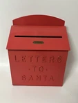 Letters To Santa Red Metal Mailbox Christmas Decor Hearth Magnolia. Fixed Price $34.50.