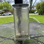 Visible Mail Glass Box George Collins PAT-5-22-34 No Base Small Chip See Photos. Fixed Price $139.99.