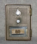 Antique Usps Office Box Postal Door With Glass And Combination. Fixed Price $15.00.