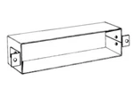 Baldwin 0050 324 Stainless Steel Magazine Letter Box Sleeve Free Shipping. Fixed Price $33.44.
