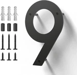 7 Inch Metal House Numbers, Stainless Steel For Outside, Mailbox. Fixed Price $16.87.