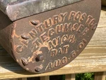 Antique Metal Century Post Co. Mailbox Iron/steel Tecumseh Michigan 1901. Fixed Price $250.00.