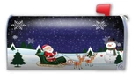 Santa Claus And Sleigh Mailbox Cover Magnet. Fixed Price $18.49.