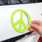 Mailbox Magnet Partial Cover Peace Sign Assorted Colors Small Car Multi Use. Fixed Price $7.95.
