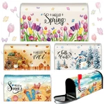 Dispowreath 4 Pcs Mailbox Covers Magnetic Standard Size 18 21 Inch Beach. Fixed Price $30.05.