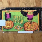 Magnetic Mailbox Cover Owls Halloween Trick Treat Mailwraps Standard Sz. Fixed Price $9.59.