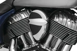 Kuryakyn Signature Series Vantage Horn Cover By John Shope Chrome/black #5697. Fixed Price $104.99.