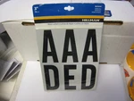 Hillman #843444, 3" Reflective Letters Kit Free Shipping. Fixed Price $9.99.