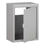 Salsbury Industries 2256ALM Receptacle, Aluminum, Powder Coated, 1 Doors,. Fixed Price $349.99.