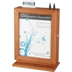 Safco Customizable Wood Suggestion Box 4236CY. Fixed Price $156.43.