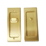 Emtek 2115US4138 Modern Privacy Pocket Door Mortise Lock 1-3/8 -satin Brass Read. Fixed Price $69.90.