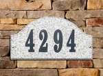 Stone Address Plaque (do Yourself Kit) Qualarc Sign. Fixed Price $44.95.