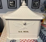 Hamilton Mailbox By Gibraltar Architectural Large, Locking, Cast Aluminum. Fixed Price $70.00.