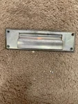 Antique Solid Brass Mail Slot Letter Plate Cover X 2 3/8 Vintage. Fixed Price $22.00.