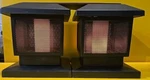 Nuvo Iron Decorative Flame Solar Post Cap Lights (box Of 2) 4X4 6X6 - 8HR Wat. Fixed Price $39.99.