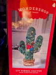 Christmas Decoration Cactus Light Up Indoor Outdoor Wondershop Desert Fun. Fixed Price $38.00.