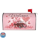 Arkukt Valentine's Day Mailbox Cover Magnetic Welcome Love Heart Truck. Fixed Price $20.00.