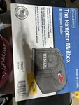 Postal Pro Hampton Plastic Mailbox - Black. Fixed Price $19.99.