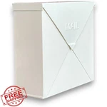 Nach Mailbox White Wall Mount 10" House Outside. Fixed Price $47.00.