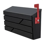 Wall Mount Mailbox Large Capacity Galvanized Steel Rust Proof Black MB065 MD065. Fixed Price $89.99.