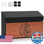 Yaocom Wall Mount Mailbox Large Capacity For Outside 15.75" 9.84" 4.. Fixed Price $74.87.
