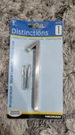 Hillman 844701 5IN. #1 Distinctions Floating Mount House Number, Brushed Nickel. Fixed Price $6.97.