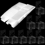Eersida 30 Clear Raffle Donation Boxes W/ Slot 6X6X6" Plastic. Fixed Price $72.11.
