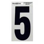 Hillman 5-IN. Black & Silver Reflective Adhesive House Number. Fixed Price $7.95.