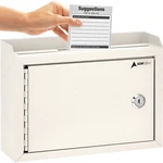 Adir Corp. Wall Mountable Steel Suggestion Box With Lock - Heavy Duty Key Loc.... Fixed Price $35.34.