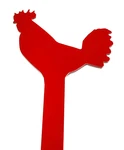 Rooster Chicken Metal Mailbox Flag Decor Aluminum Cnc Art Hardware Includ.. Fixed Price $29.99.