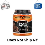 Body Fortress Isolate Powder, Chocolate 1.5 Lbs, 60G High Protein, Bcaas. Fixed Price $38.59.