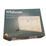 Architectural Mailboxes Locking Wall Mounted Whitman Galvanized Steel. Fixed Price $49.99.