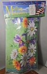 Custom Decor Inc Magnetic Mailbox Cover-daisy, Iris, Tulip 21X18. Fixed Price $14.00.