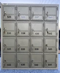 16 Boxes Salsbury Mail / Po Rear Loaders All Keys. Fixed Price $800.00.