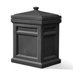 STEP2 Delivery Box Express Package Black Onyx 31"H Resin Outdoor Security Large. Fixed Price $68.99.