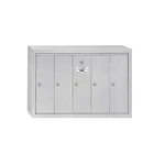 Salsbury Industries 3505ASU Vertical MAILBOX,5 Doors,alum 3YNT6. Fixed Price $618.06.
