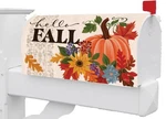 Hello Fall Standard Mailbox Cover- Custom Decor. Fixed Price $16.99.