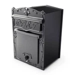 Kingsbury Front Retrieval Black, LSF-LS03, Qualarc, Masonry Mailbox,. Fixed Price $1029.00.
