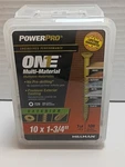Hillman 116842 Steel Star Drive Flat Head Multi-material Screw #10 X 1-3/4 In.. Fixed Price $19.99.