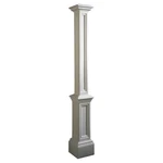 Pemberly Row Traditional Plastic Lamp Post Without Mount In White. Fixed Price $159.53.