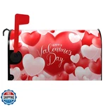 Dacawin Happy Valentine's Day Mailbox Cover Love Hearts Magnetic. Fixed Price $27.99.