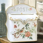 Big Fortune Wall Mount Mailbox House Outside Vintage Metal Door A.... Fixed Price $69.66.