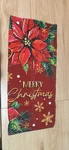 Fbcoo Merry Christmas Poinsettia Mailbox Cover Magnetic Standard Size 20.5 X18. Fixed Price $6.00.